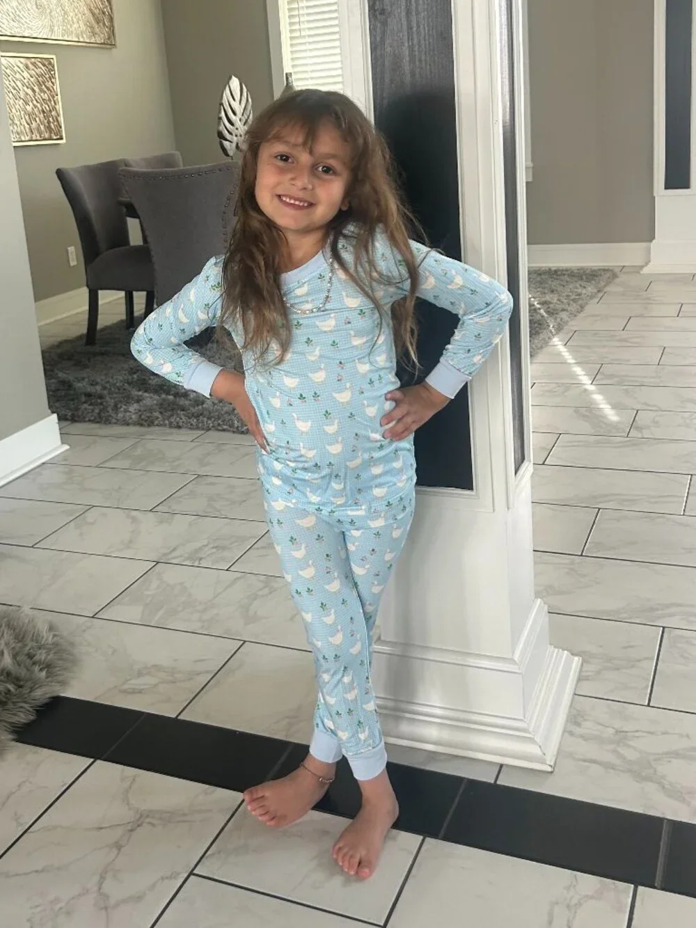 5T Bamboo Pajama Bundle (2) | Silly Goose & Cherry Hearts | Toddler 2PC Sets NWT